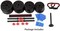 ULTIMAX Adjustable Ankle Weights &ndash; Breathable Fitness Weights (1KG x 2) for Workouts, Running &amp; Strength Training