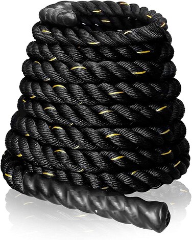 ULTIMAX Professional Battle Rope &ndash; 38mm &times; 9m Heavy-Duty Training Rope for Strength &amp; Conditioning Workouts