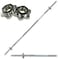 ULTIMAX 150cm Straight Barbell Weight Bar &ndash; Heavy-Duty Weightlifting Bar for Strength Training &amp; Home Gym