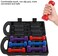 ULTIMAX 6KG Vinyl/Neoprene Dumbbell Set &ndash; Non-Slip Dipping Weights with Carry Case for Home &amp; Gym Workouts