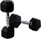 ULTIMAX Rubber Encased Dumbbell Set &ndash; Pair of 3KG Each (6KG Total) for Strength Training &amp; Home Gym