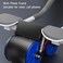 ULTIMAX Rebound Abdominal Wheel - Ab Roller for Abs &amp; Core Workout - Non-Slip Double Wheels with Elbow Support &amp; Knee Pad for Home Fitness - Blue