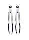 Farberware Classic Mini Nylon Tipped Tongs, Set Of 2, Black