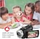 COOPIC V1000 3&rsquo;&rsquo; TFT, Anti-Shake, 270&deg; Screen Rotation, Full HD 1080P Digital Video Camera   30MP Photo, 16X Zoom, Night Vision, Compatible with Windows XP/7/8/10 for Photography and Videography
