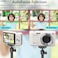 COOPIC C600 White HD Digital Camera with 16GB SD Card, 58MP, 4K Video, Ideal for Travel, Vlogging, and Creative Photography