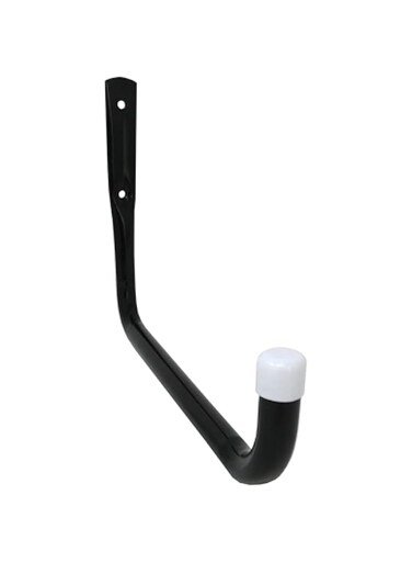 Shepherd Hardware 8091E Heavy Duty Steel 10-Inch Garage Storage Utility Hooks, 4 Pack, Black