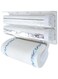 Dubai Gallery 3-Layer Food Wraps And Tissue Dispenser White
