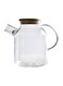 Teapot With Lid Clear 13.5x6.8x18.5centimeter