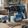 Auto Family 21V Lithium-Ion Power, 1100 RPM   4400 BPM, 3 In One (Drill, Hammer, Chisel) Brushless Cordless Drill Set, Double Battery Power Kit with Charger, Rechargeable