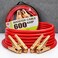 Auto Family 600AMP - 16Ft Car Battery Jumper Cables &ndash; Booster Cables with Copper Clamps, Heavy Duty, Ideal for SUV, Truck, Petrol &amp; Diesel Engine, Insulated Clamps