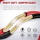 Auto Family 800AMP - 2.5Meter Car Battery Jumper Cables &ndash; Booster Cables with Copper Clamps, Heavy Duty, Ideal for SUV, Truck, Petrol &amp; Diesel Engine, Insulated Clamps