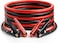 Auto Family 1500AMP - 2.5Meter Car Battery Jumper Cables &ndash; Booster Cables with Copper Clamps, Heavy Duty, Ideal for SUV, Truck, Petrol &amp; Diesel Engine, Insulated Clamps