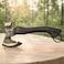Auto Family Compact Hand Axe with Wooden Handle &ndash; Camping Hatchet Chopping Axe with Leather Sheath for Wood Splitting, Survival Tactical Axe, Outdoor Bushcraft (Vintage Axe)