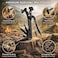 Auto Family Stainless Steel Multi Tool Pliers &ndash; Heavy Duty Multitool with Knife, Saw, Screwdrivers &amp; Wire Cutter &ndash; Compact Folding Survival Tool for Camping, Hiking, Fishing &amp; EDC Gear (Tool 5)