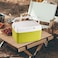 Auto Family 6L Insulated Cooler Box with Ice Packs &ndash; Portable Ice Chest for Camping, Picnic &amp; Outdoor Travel, Leakproof Food &amp; Beverage Storage Cooler