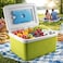 Auto Family 9L Insulated Cooler Box with Ice Packs &ndash; Portable Ice Chest for Camping, Picnic &amp; Outdoor Travel, Leakproof Food &amp; Beverage Storage Cooler