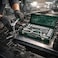 Auto Family 24Pcs Socket Wrench Set with Ratchet Handle &ndash; Steel Socket Tool Kit with Extension Bars, Universal Joint &amp; Metal Storage Case