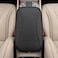 Auto Family Arm-rest For Car Seat &ndash; Breathable Leather Seat Protector, Fashion Hand Rest For Car, Arm-rest Cover Pad With Mobile Pocket (Black)