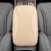 Auto Family Arm-rest For Car Seat &ndash; Breathable Leather Seat Protector, Fashion Hand Rest For Car, Arm-rest Cover Pad With Mobile Pocket (Beige)