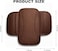 Auto Family Arm-rest For Car Seat &ndash; Breathable Leather Seat Protector, Fashion Hand Rest For Car, Arm-rest Cover Pad With Mobile Pocket (Brown)