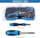 Auto Family Screwdriver Bits Multi-Bit Screwdriver Set with Magnetic Holder &ndash; Compact Repair Tool Kit with Interchangeable Bits for Electronics, Home Repair, DIY &amp; Maintenance