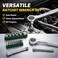 Auto Family 15Pcs Multi-Bit Screwdriver Set with Magnetic Holder &ndash; Compact Repair Tool Kit with Interchangeable Bits for Electronics, Home Repair, DIY &amp; Maintenance