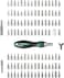 Auto Family 115Pcs Multi-Bit Screwdriver Set with Magnetic Holder &ndash; Compact Repair Tool Kit with Interchangeable Bits for Electronics, Home Repair, DIY &amp; Maintenance