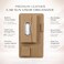 Auto Family Car Sun Visor Tissue Holder Organizer with Card Slots &amp; Pen Holder &ndash; PU Leather Multifunction Auto Tissue Box, Vehicle Napkin Dispenser (Beige)