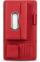 Auto Family Car Sun Visor Tissue Holder Organizer with Card Slots &amp; Pen Holder &ndash; PU Leather Multifunction Auto Tissue Box, Vehicle Napkin Dispenser (Red)