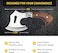 Auto Family Compact Hand Axe with Wooden Handle &ndash; Camping Hatchet Chopping Axe with Leather Sheath for Wood Splitting, Survival Tactical Axe, Outdoor Bushcraft (Hunter Grip Axe)