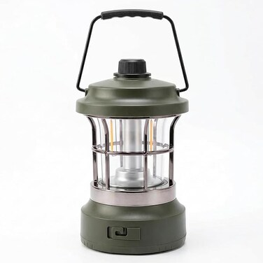 Auto Family 2 in 1 LED Camping Lantern &ndash; Rechargeable Outdoor Light, Portable Tent Lantern, Zoom Flashlight, Emergency Light for Camping
