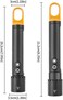 Auto Family Flashlights with COB Sidelight &ndash; Rechargeable Outdoor Light, Portable Tent Lantern, String Lights, Zoom Flashlight, LED Camping Lantern, Emergency Light for Camping