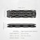 Auto Family Car Traction Boards Sand &amp; Snow Recovery Tracks, Heavy Duty Tire Grip Mats for Off-Road, Anti-Slip Recovery Pads for Mud, Sand, Snow &amp; Ice (Large - Gray)