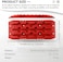 Auto Family Car Traction Boards Sand &amp; Snow Recovery Tracks, Heavy Duty Tire Grip Mats for Off-Road, Anti-Slip Recovery Pads for Mud, Sand, Snow &amp; Ice (Small - Red)