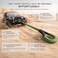 Auto Family 15T - 9M Heavy Duty Synthetic Winch Rope &ndash; Off-Road Recovery Tow Rope with Reinforced Loops, High Strength Braided Cable for SUV, Truck, ATV, UTV