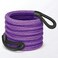 Auto Family 25T - 9M Heavy Duty Synthetic Winch Rope &ndash; Off-Road Recovery Tow Rope with Reinforced Loops, High Strength Braided Cable for SUV, Truck, ATV, UTV