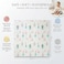 Auto Family 180 * 200cm Baby Play Mat Foam Folding Floor Mat, Soft Crawling Mat for Infants &amp; Toddlers, Non-Toxic Waterproof Reversible Kids Playmat, Thick Anti-Slip Activity Mat (Pink)