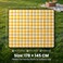 Auto Family 185 * 115cm Aluminium Sleeping Sheet, Playing Foam Folding Floor Mat