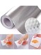 Oil And Waterproof Sticker Aluminum Foil For Kitchen Silver 61x300cm