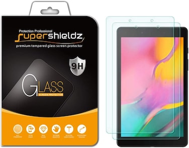 Supershieldz (2 Pack) for Samsung Galaxy Tab A 8.0 (2019) (SM-T290 Model only) Tempered Glass Screen Protector
