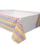 Unique Rainbow Chevron Table Cover