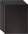 CRAFT MAGIC Foam Boards, A3 Foam Core Backing Board, Pack of 4 BLACK 5mm Thickness Mat Boards Poster Boards Polystyrene Signboard Perfect for Presentations, School, Office &amp; Art Projects