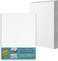 CRAFT MAGIC 5-Pack A3 White Corrugated Cardboard Sheets &ndash; 3mm Thick Single-Side Boards for Packaging, Mailing, Photo Backing, DIY Crafts &amp; Art Projects