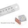 CRAFT MAGIC Heavy-Duty Stainless Steel Ruler (60cm/24inch 2-Pack) Durable Metal Measuring Ruler for School, Office &amp; Craft Projects &ndash; Precision Straight Edge Tool