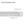 CRAFT MAGIC Heavy-Duty Stainless Steel Ruler (60cm/24inch 2-Pack) Durable Metal Measuring Ruler for School, Office &amp; Craft Projects &ndash; Precision Straight Edge Tool
