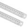 CRAFT MAGIC Heavy-Duty Stainless Steel Ruler (40cm16inch 2-Pack) Durable Metal Measuring Ruler for School, Office &amp; Craft Projects &ndash; Precision Straight Edge Tool
