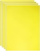 CRAFT MAGIC Foam Boards, A3 Foam Core Backing Board, Pack of 4 YELLOW 5mm Thickness Mat Boards Poster Boards Polystyrene Signboard Perfect for Presentations, School, Office &amp; Art Projects