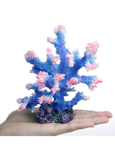 FDTY 1pcs Aquarium Coral Ornament, Polyresin Coral Decor for Fish Tank Decoration Aquarium Landscape