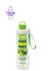 Tritan Mint And Lemon Printed Water Bottle Clear/Green