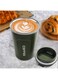 Vacuum Insulated Travel Mug Leakproof Double Wall Stainless Steel Reusable Coffee Cup with Lid for Hot and Cold Drinks (510ml-Green)